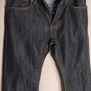 Levi's 511 Skinny Jeans 14R Waist 27"x27" Dark Wash Denim